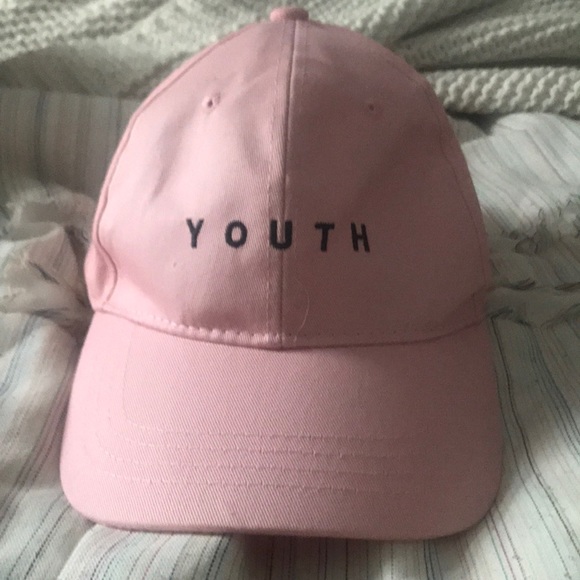 Accessories - Pink YOUTH baseball cap